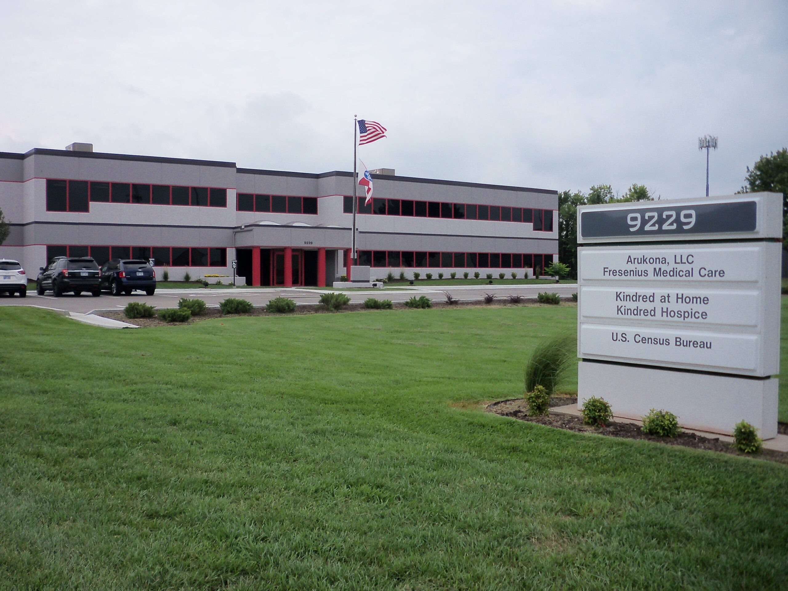 Outside View of 9229 Building