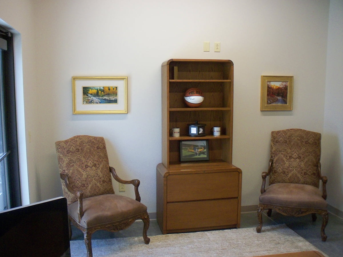 Interior view of BizBox office