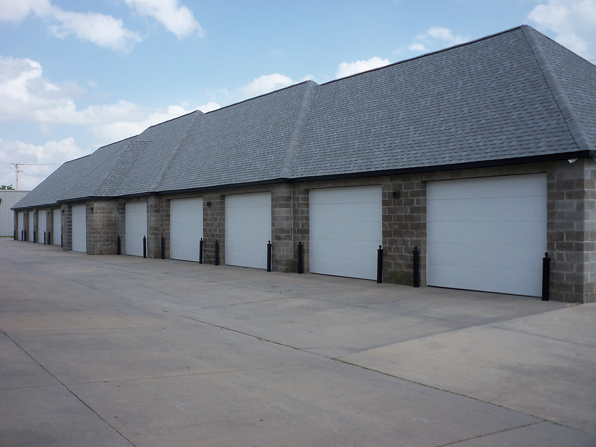 Exterior view of BizBox Warehouse