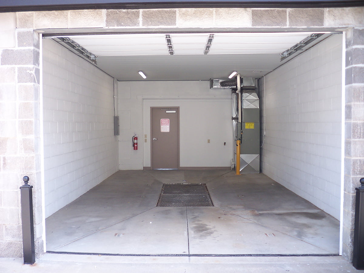 Interior view of BizBox Warehouse Bay